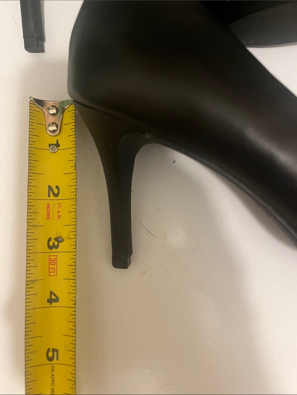 Aldo Flex Black Leather Pointed-Toe Pumps Size 8 - Picture 16 of 16